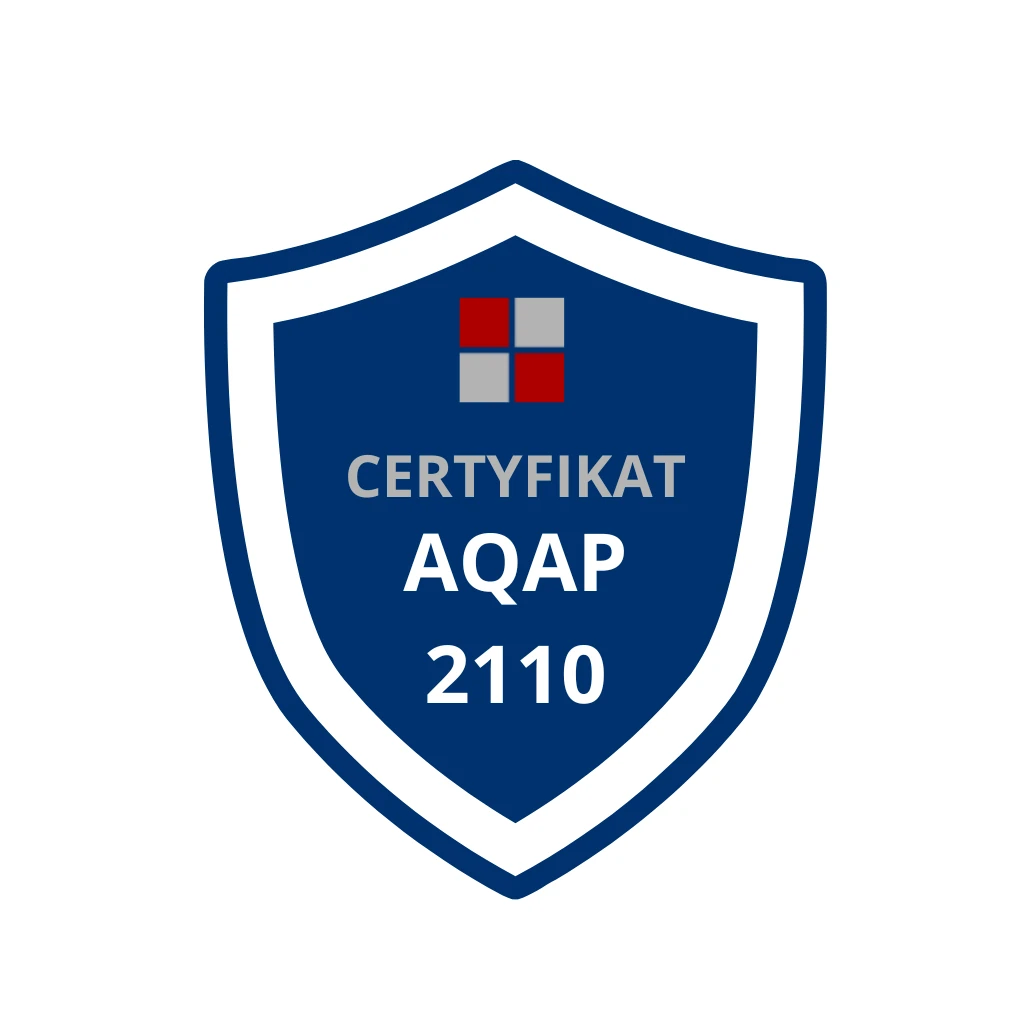 Certyfikat AQAP 2110 Certyfikat AQAP 2110